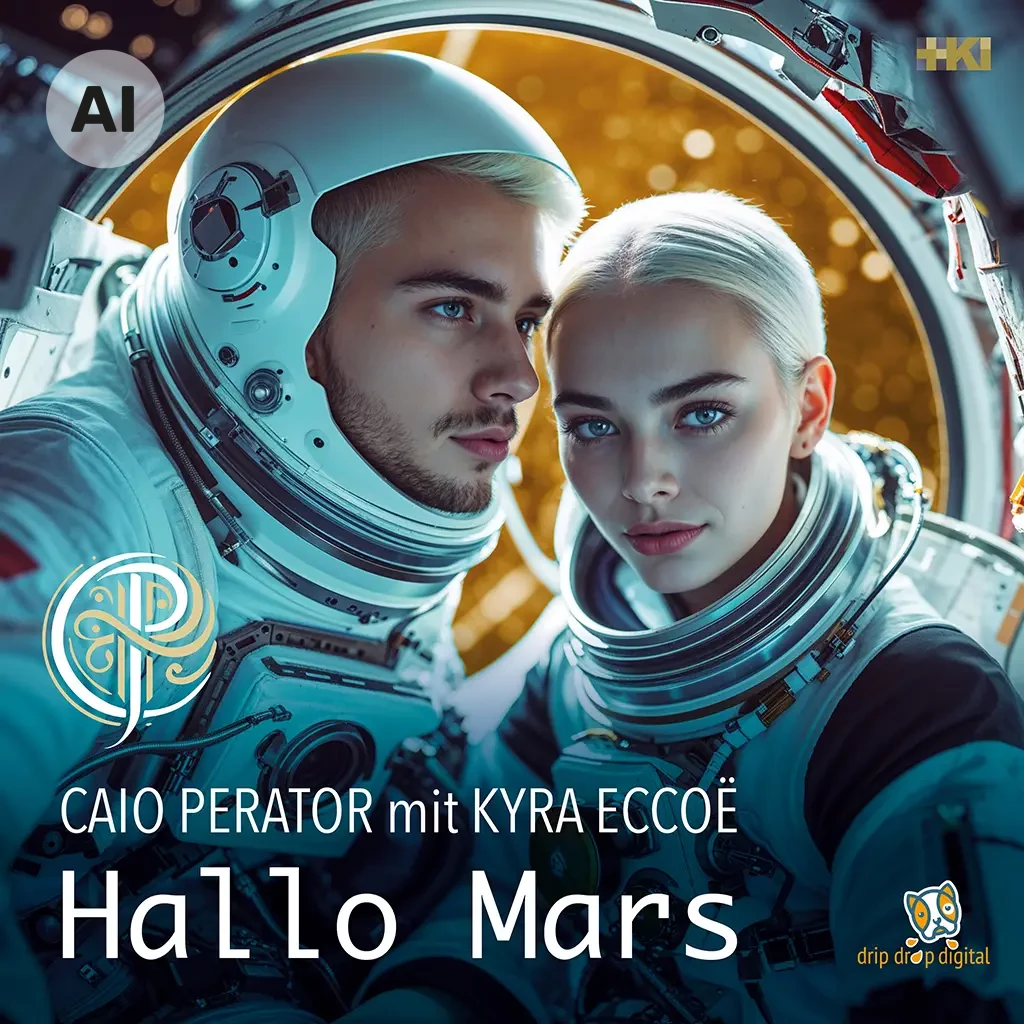 Hallo Mars - Single Cover Caio Perator #HalloMars